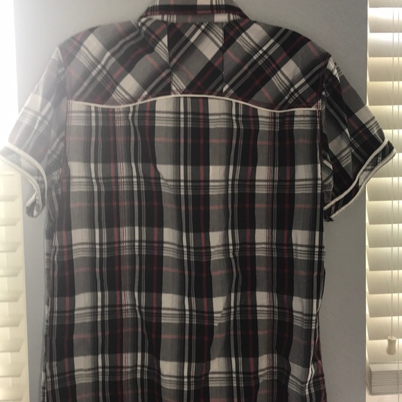 Men’s BKE button up plaid shirt - Picture 5 of 5